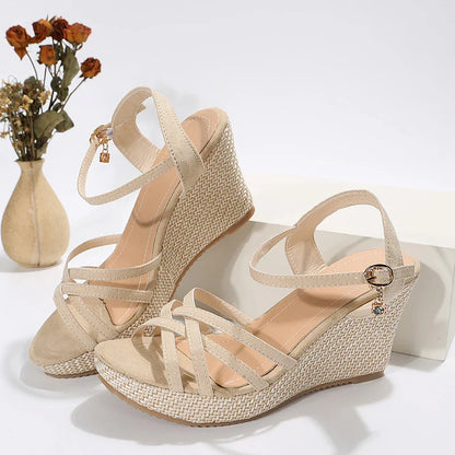 ModaViva Zomerse Elegantie Platform Sandalen