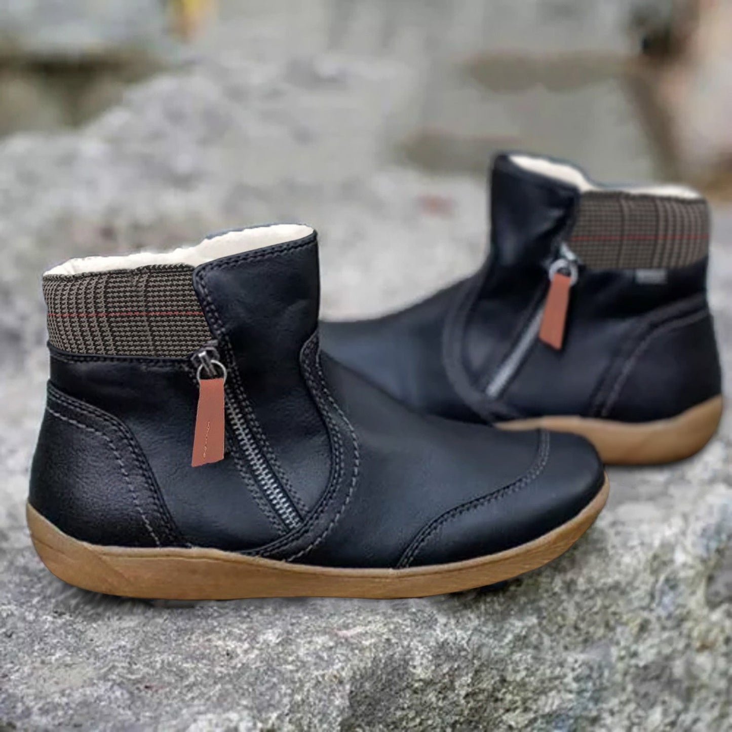 Enkellaarsjes Dames | Dameslaarzen | Waterdicht & Anti-slip Grip