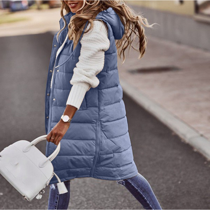 Erika | Langzaam vest met capuchon