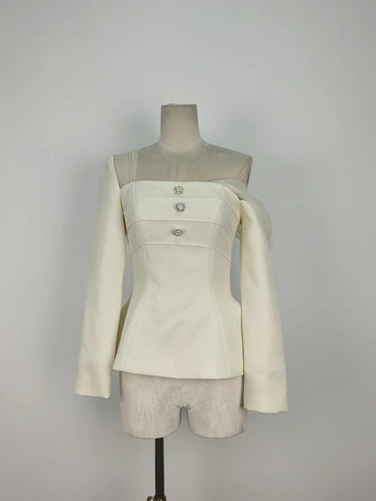 Nova Moda Elegante Herfst Tweedelige Set