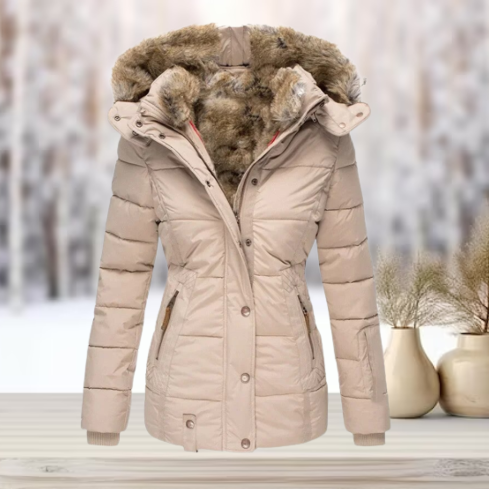 Dames Winterjas Waterafstotend Gewatteerd Warm - Mode Vibes