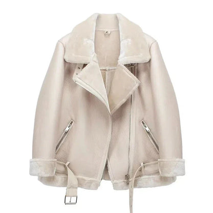 Evelyn Dames Jas Winter | Warme Shearling Voering, Imitatieleer 8