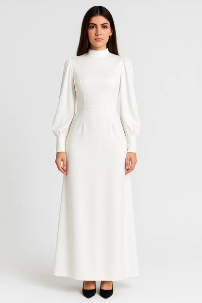 Maxi Jurk Geplisseerd Elegante Vrouwelijke Zomerjurk