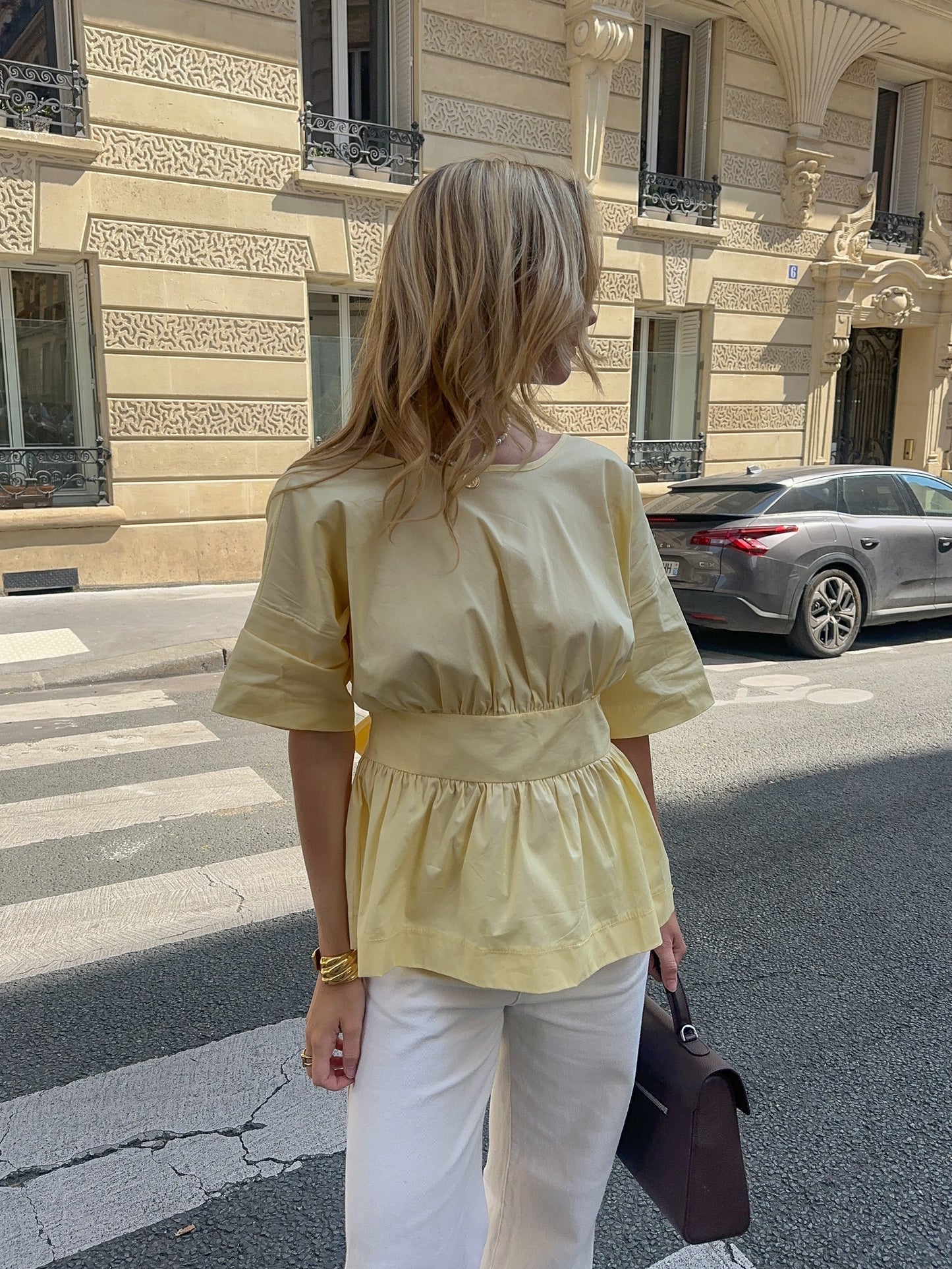 Dames Blouse Katoen Regular Fit