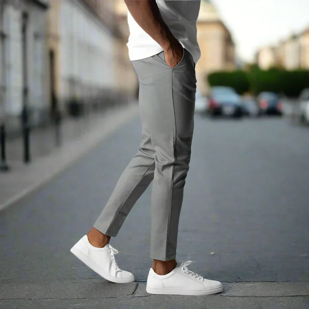 Stretch Broek Slim Fit voor Mannen Stijlvol Design