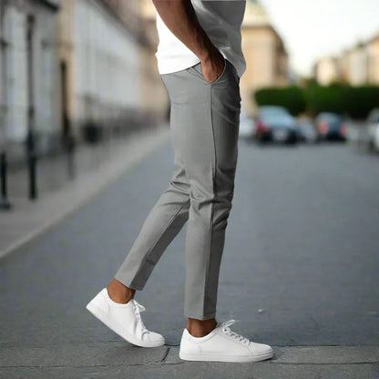 Stretch Broek Slim Fit voor Mannen Stijlvol Design