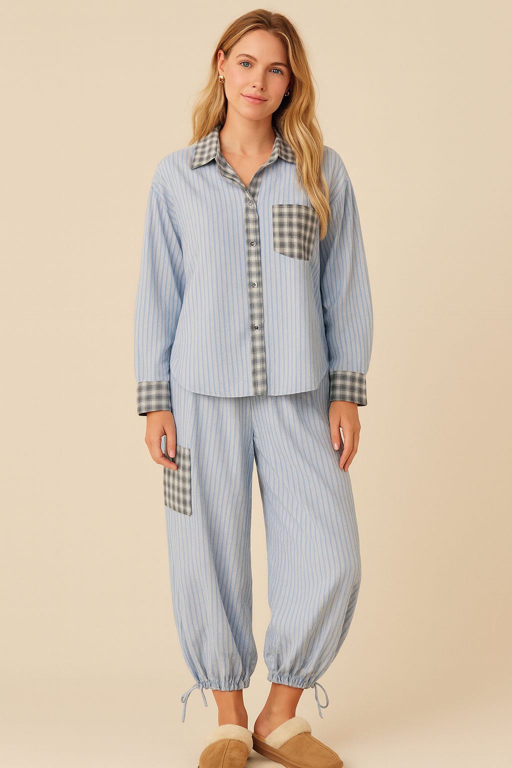 Dames Pyjama Set Feline Zacht en Comfortabel