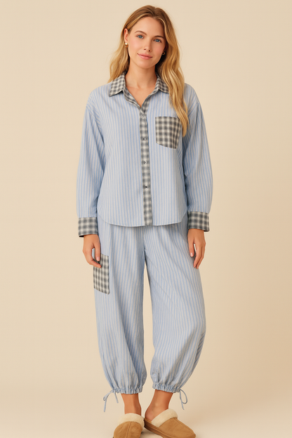 Dames Pyjama Set Feline Zacht en Comfortabel