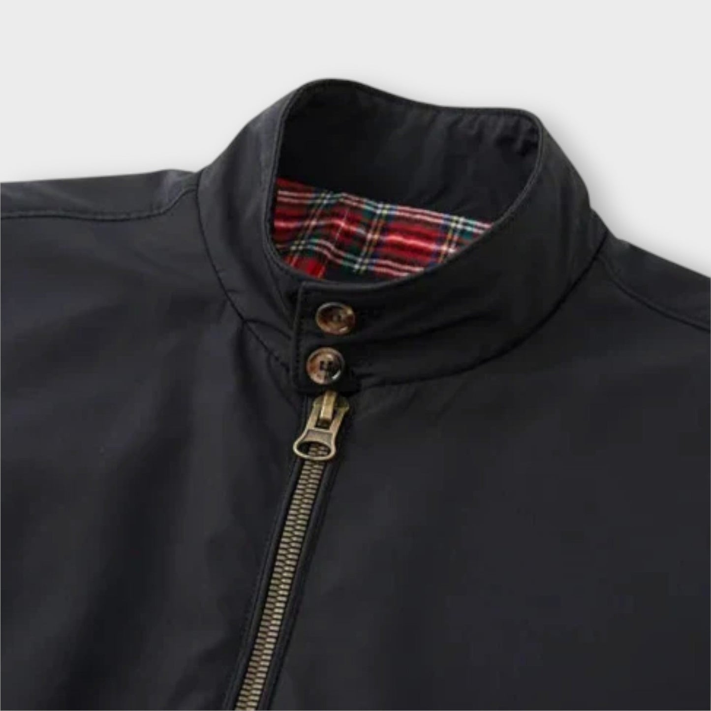 Heren Bomberjack Klassiek Leder Look