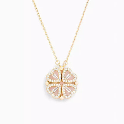 Gouden Ketting Geluk en Liefde Symbool - Mode Vibes