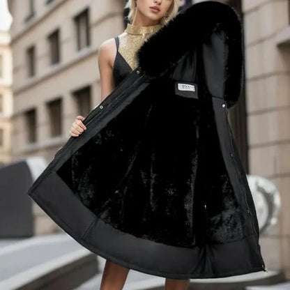 Elegante Winterjas voor Vrouw Warm en Stijlvol
