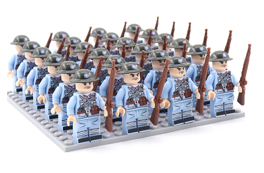 Militaire WOII Bouwset WarForge Miniatuurset - Mode Vibes