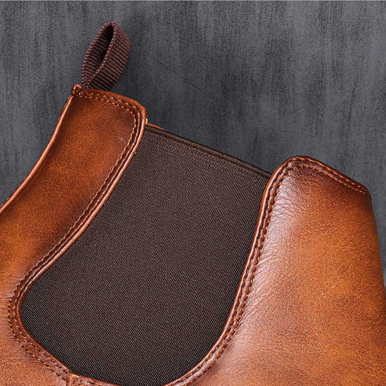 Heren Chelsea Laarzen Comfortabel Zwart voor Herfst