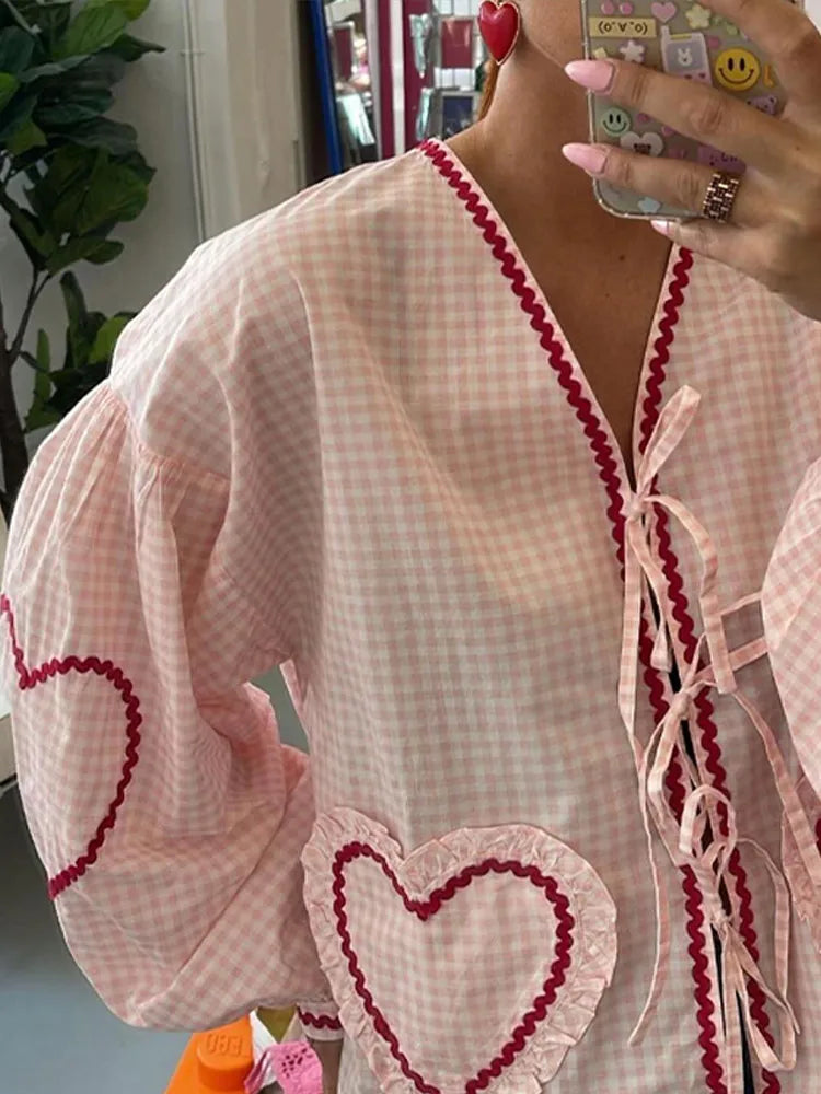 Flora Liefelijke Blouse voor Charmante Stijl