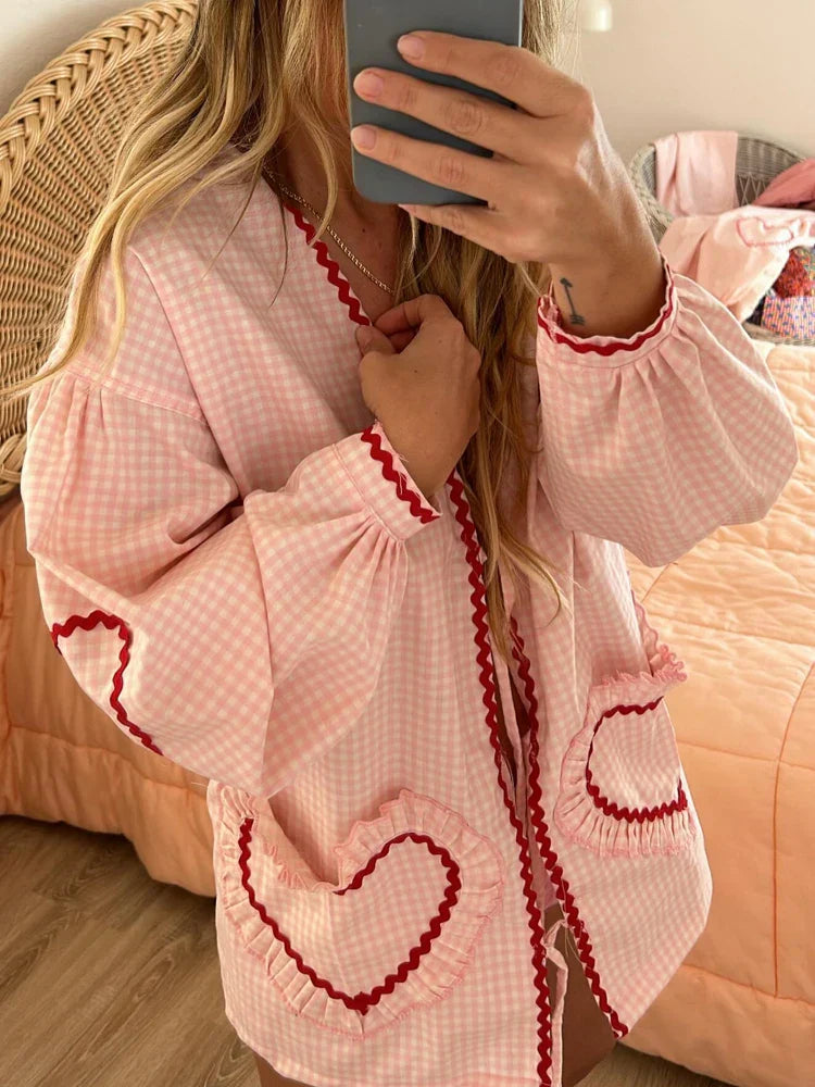 Flora Liefelijke Blouse voor Charmante Stijl
