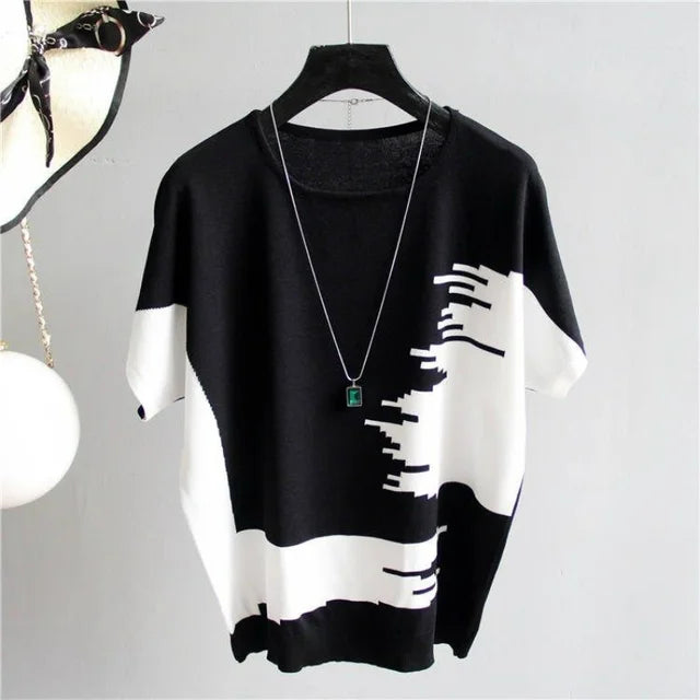 StyleSavvy Zomerse Oversized T-shirt