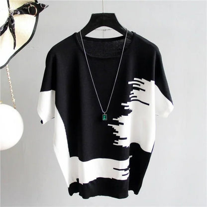 StyleSavvy Zomerse Oversized T-shirt
