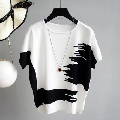 StyleSavvy Zomerse Oversized T-shirt