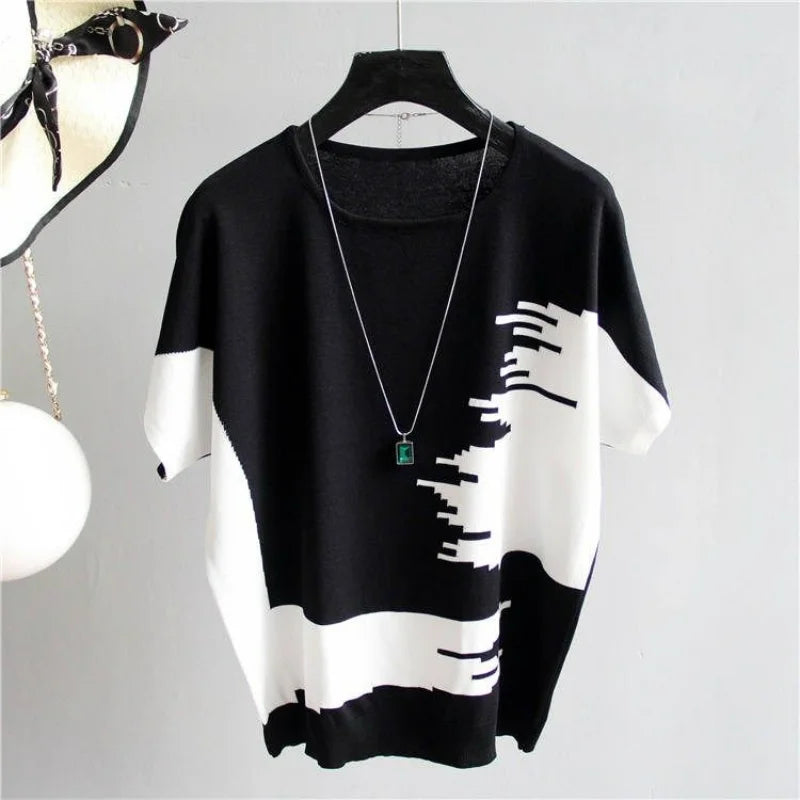 StyleSavvy Zomerse Oversized T-shirt