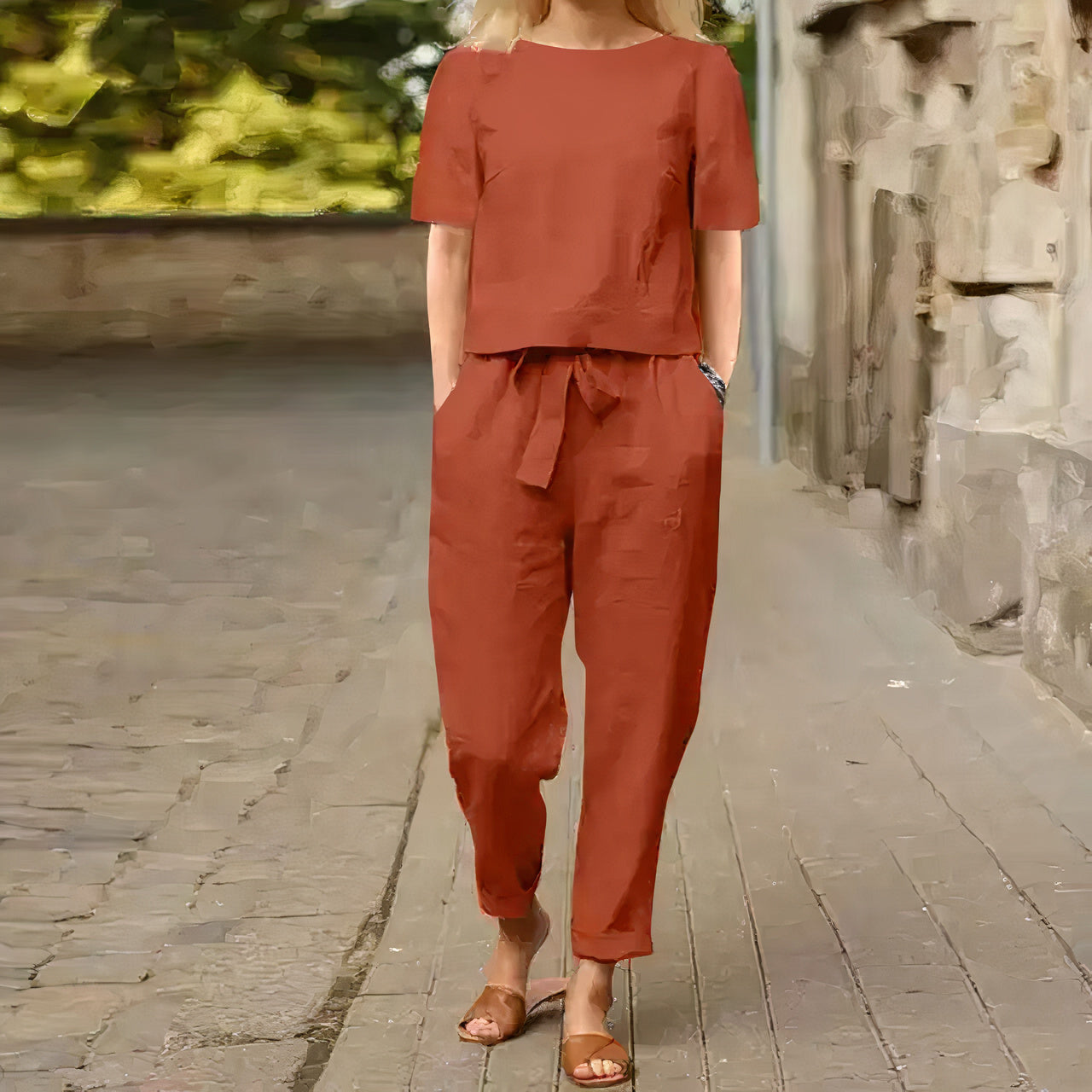 Luzia – Zomerse Dames Set Met Comfortabele Pasvorm