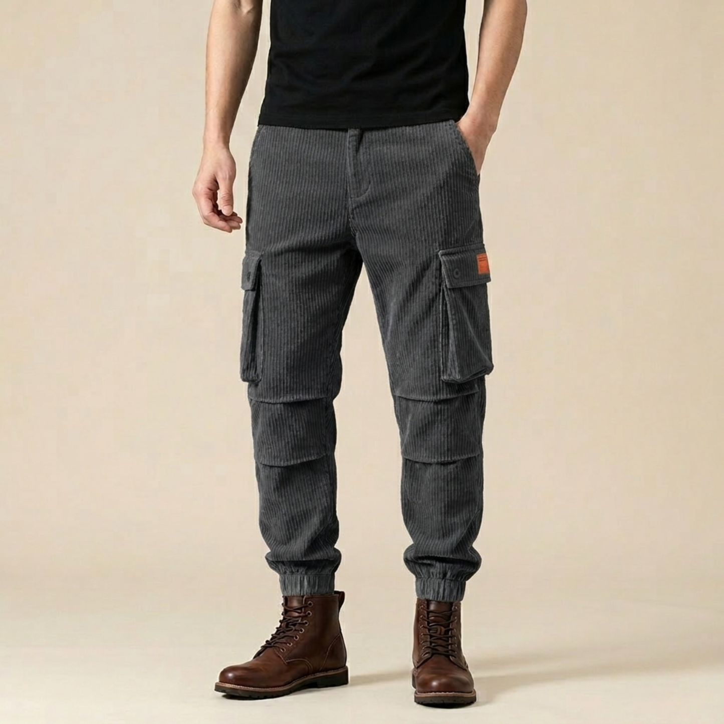 Felice | Pantaloni cargo eleganti e moderni 5