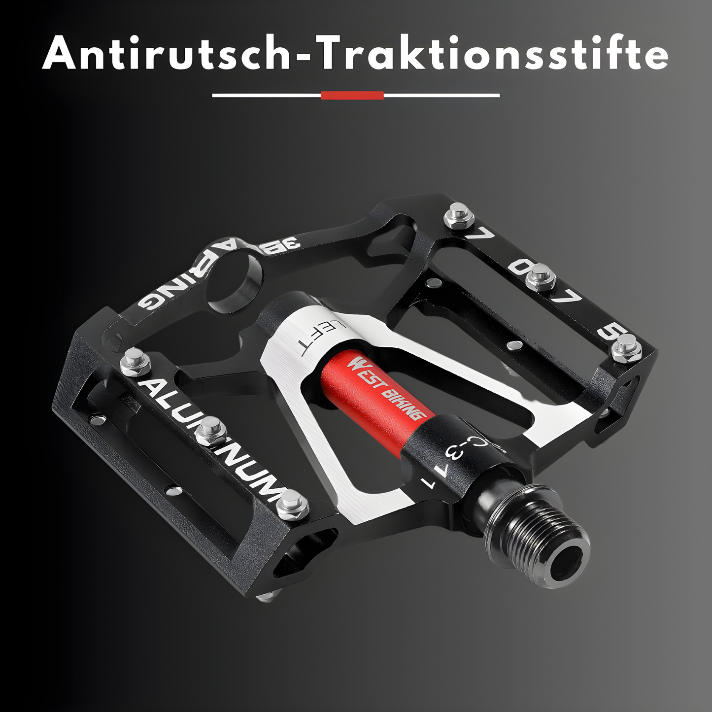 Fietspedalen Anti-Slip Ultralicht voor MTB Trail