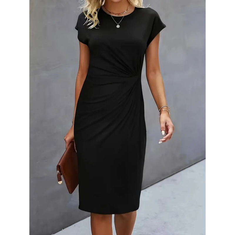 Fiona | Flatterend & Stijlvol Dames  Midi Jurk 0