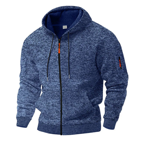 Warme Fleece Jas Heren Bewegingsvrij Outdoor - Mode Vibes