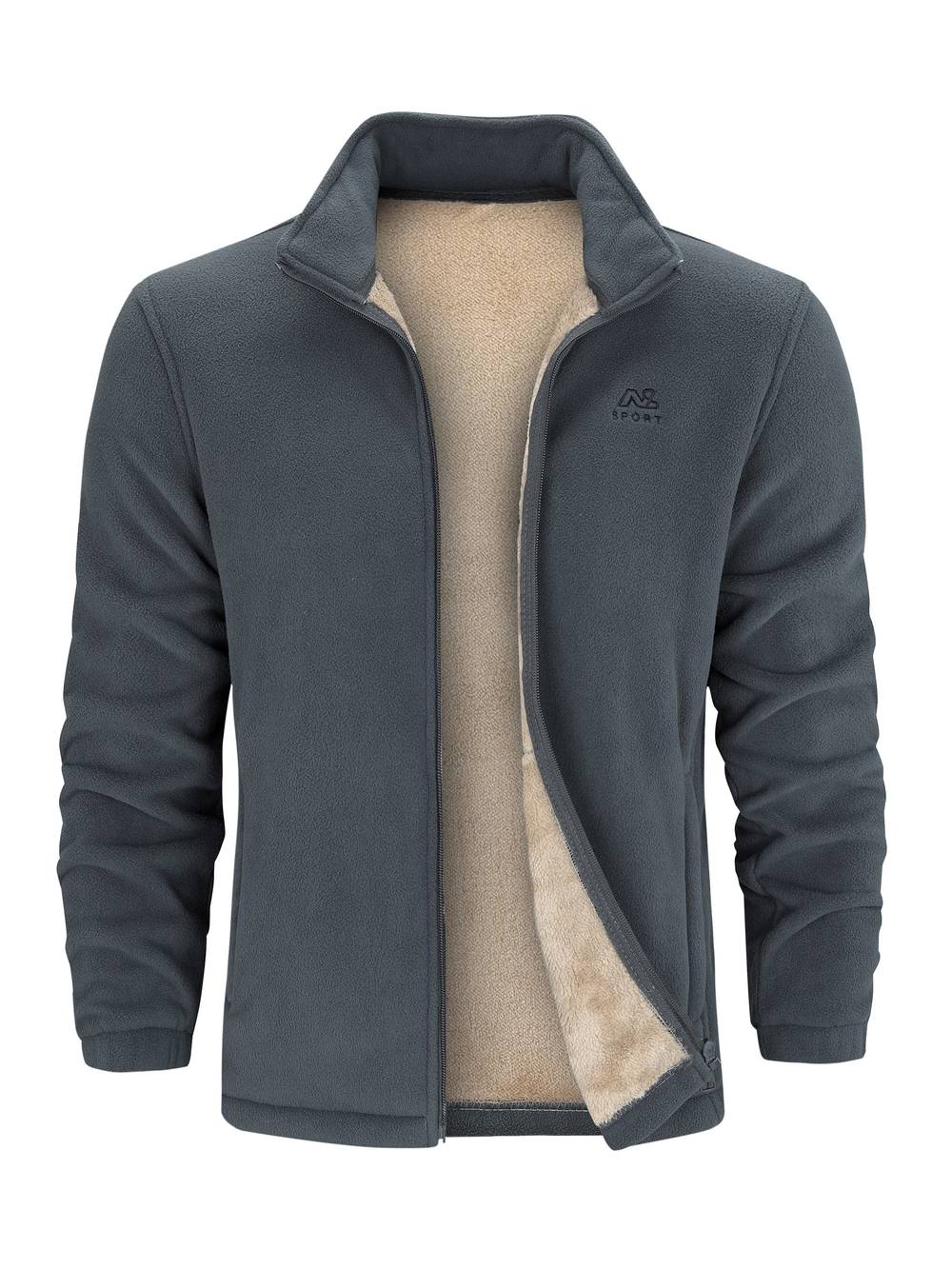 Fleece Vest Warm met Opstaande Kraag - Mode Vibes