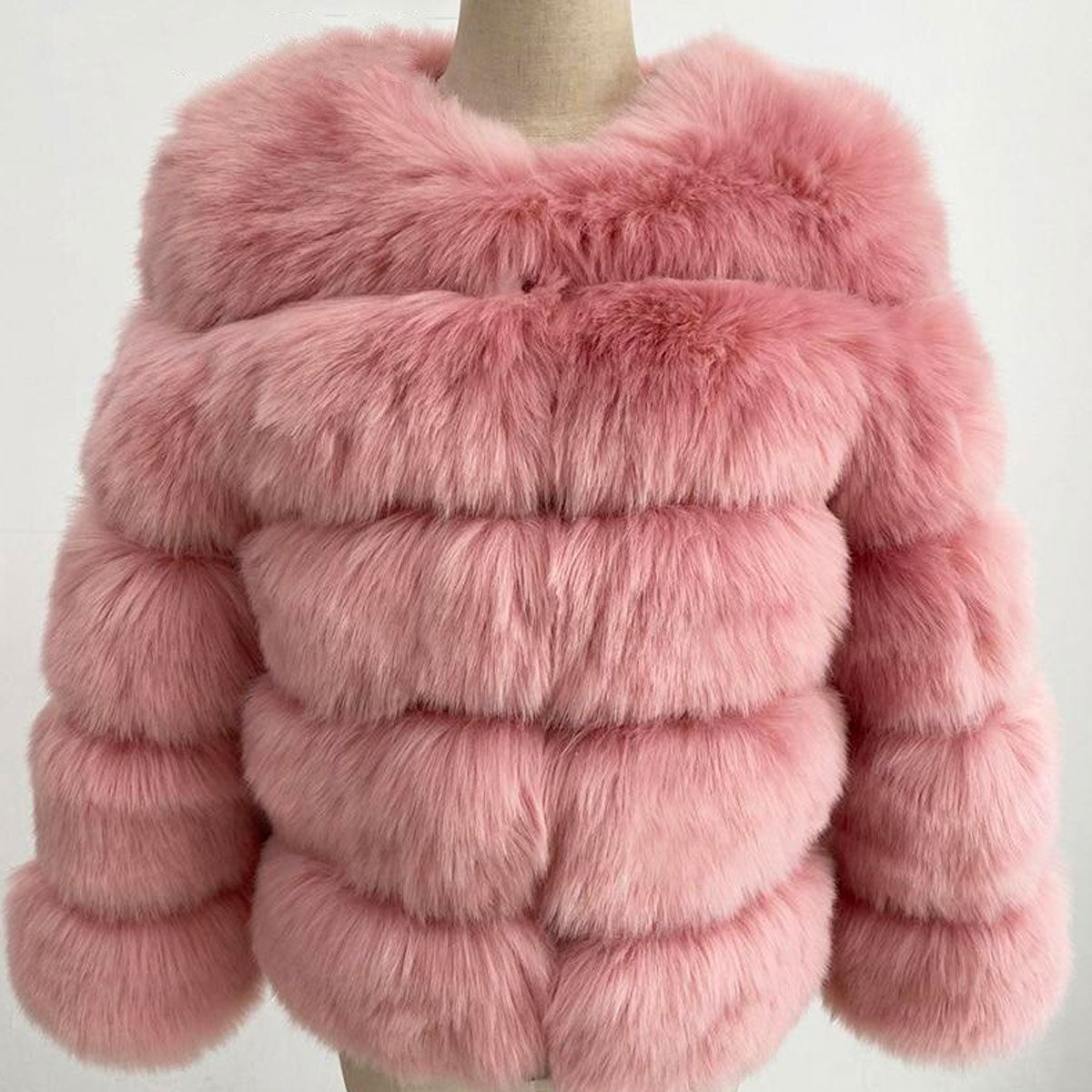 Fleur Damesjas Winter | Imitatiebont, Glamoureus en Comfortabel 4