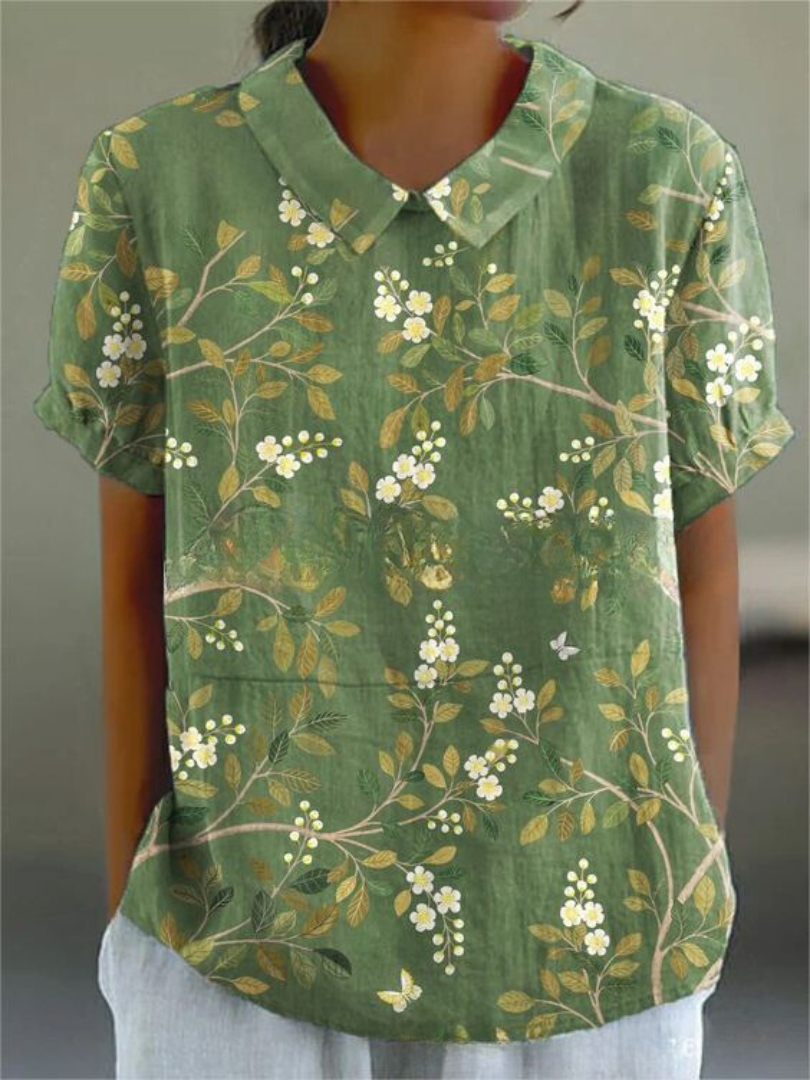 Variant image for Flora | Top Floreale Elegante Casual-25