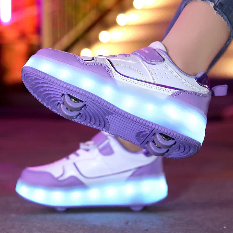 Comfortabele LED Rolschoenen Orthopedisch Ontwerp