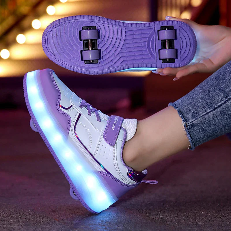 Comfortabele LED Rolschoenen Orthopedisch Ontwerp