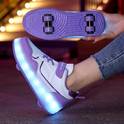 Comfortabele LED Rolschoenen Orthopedisch Ontwerp