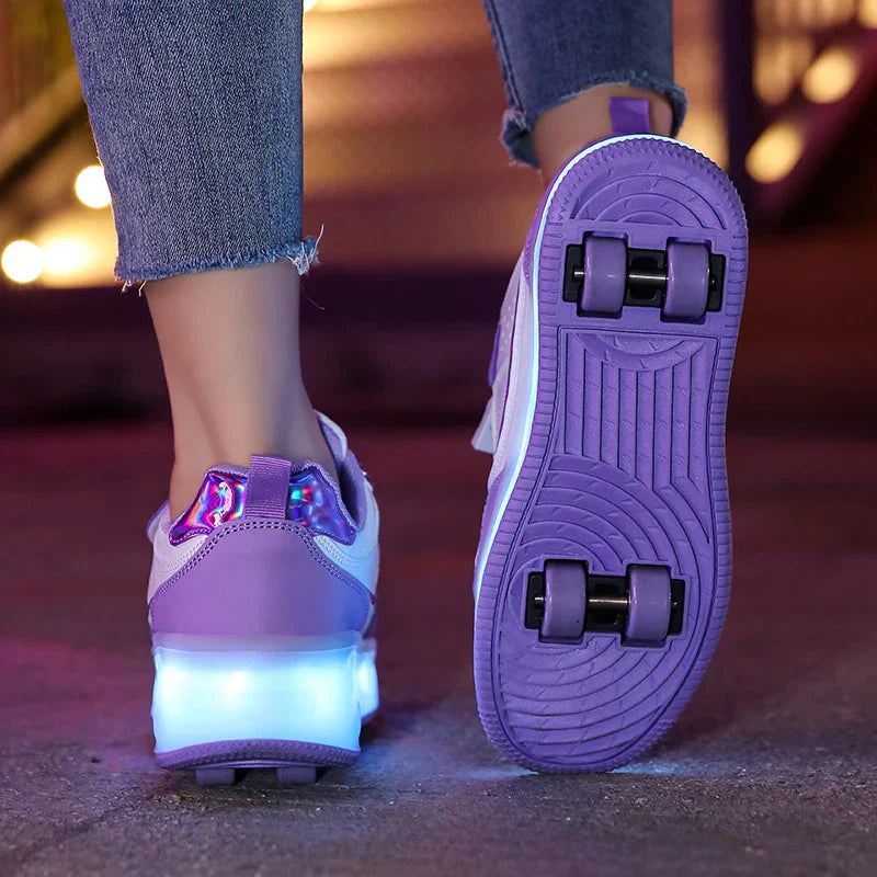 Comfortabele LED Rolschoenen Orthopedisch Ontwerp