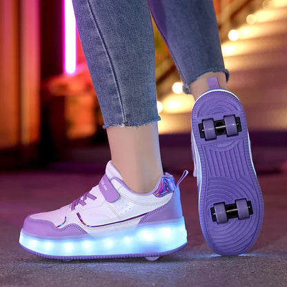 Comfortabele LED Rolschoenen Orthopedisch Ontwerp