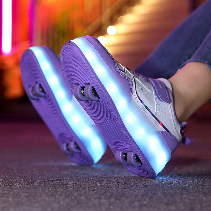 Comfortabele LED Rolschoenen Orthopedisch Ontwerp