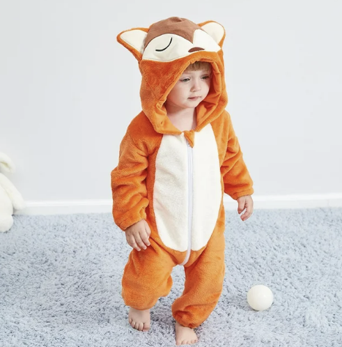 Schattige Dieren Baby Rompertjes Onesies voor Baby
