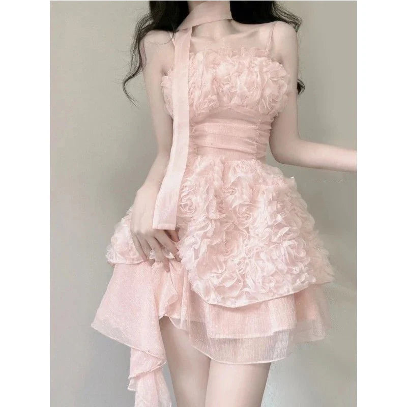 Stralende Mode Chiffon Halterjurk