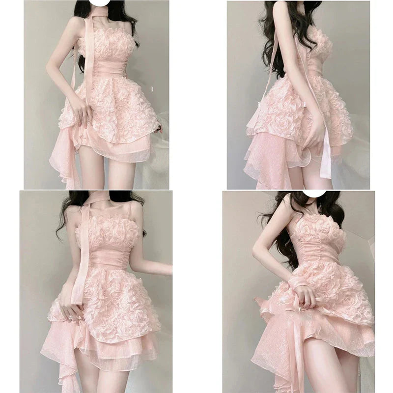 Stralende Mode Chiffon Halterjurk