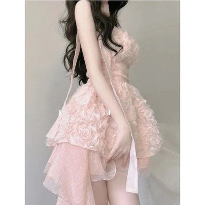Stralende Mode Chiffon Halterjurk