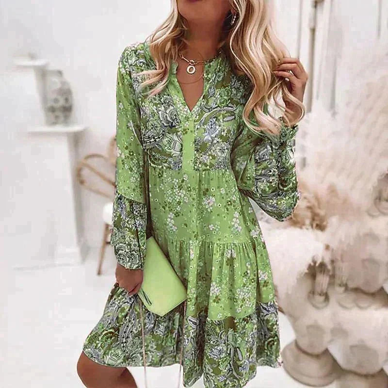 Indiana | Abito Estivo Floreale – Cotone Leggero, Vestiti Estivi Donna-4