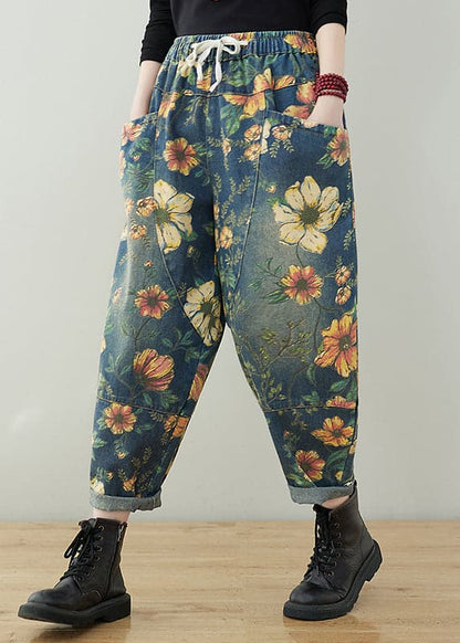Lounge Broek met Trekkoord Bedrukt Comfortabel