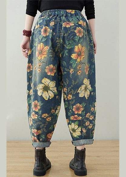 Lounge Broek met Trekkoord Bedrukt Comfortabel