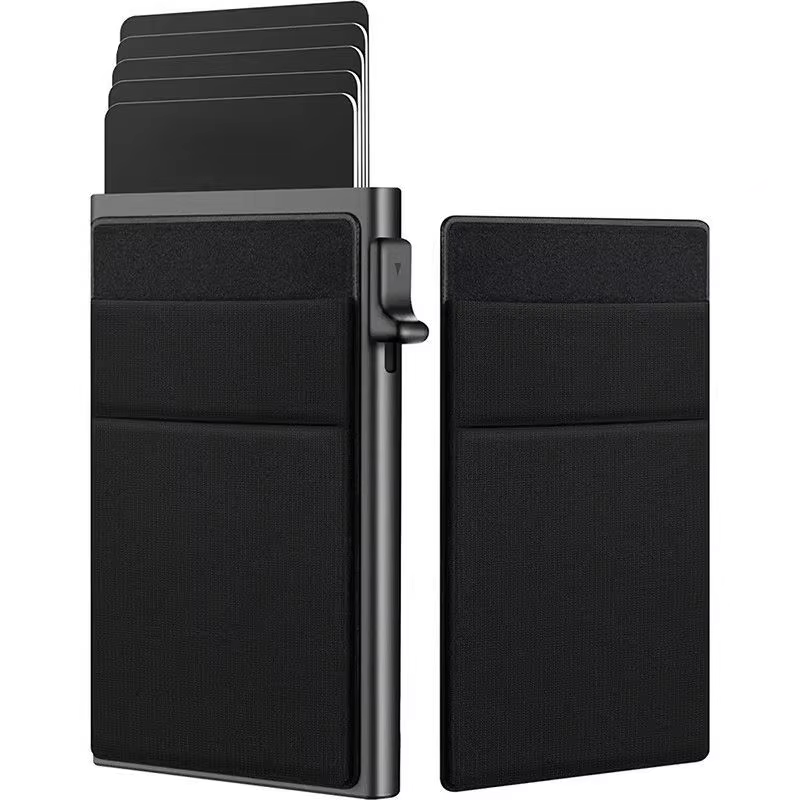 RFID Portemonnee voor Mannen - Dunne Metalen Creditcard Houder - Mode Vibes