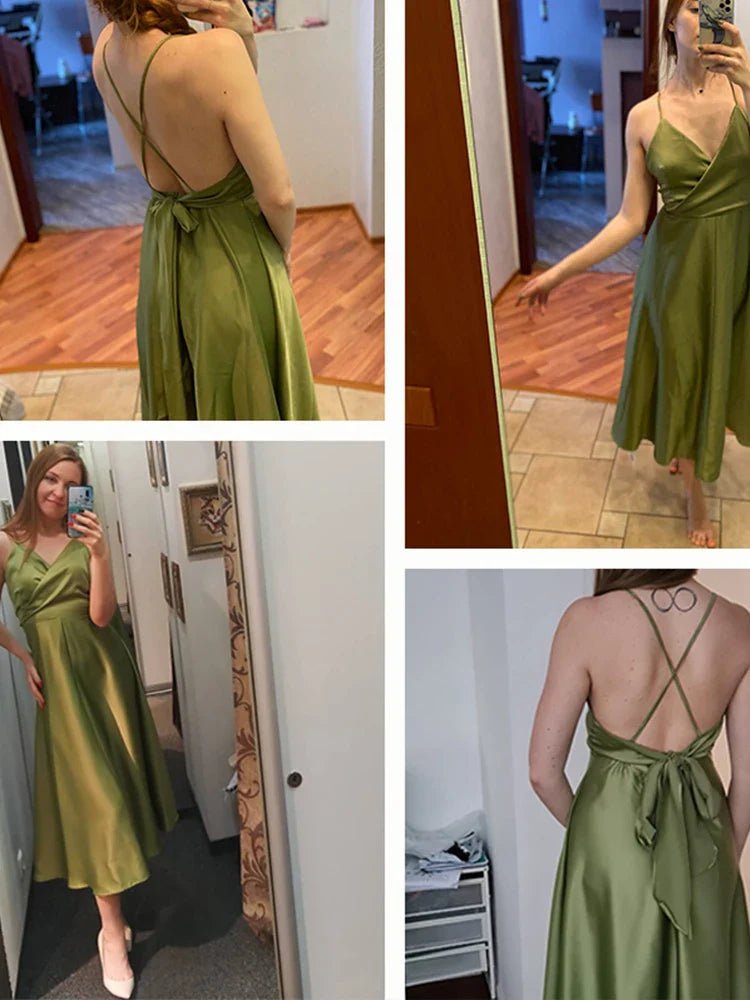 Lange Zomerjurk  van Elegantia