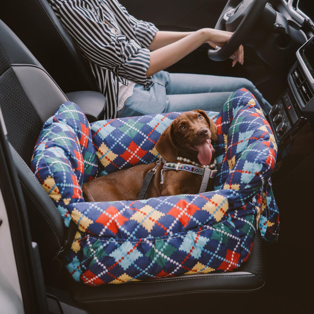 Huisdier Autostoel - Comfortabele Hondenbolster voor Auto