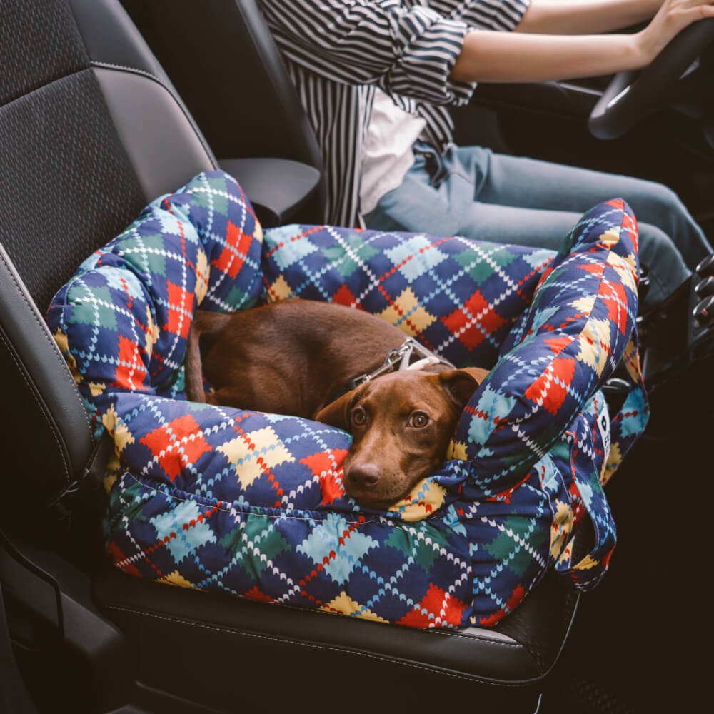Huisdier Autostoel - Comfortabele Hondenbolster voor Auto