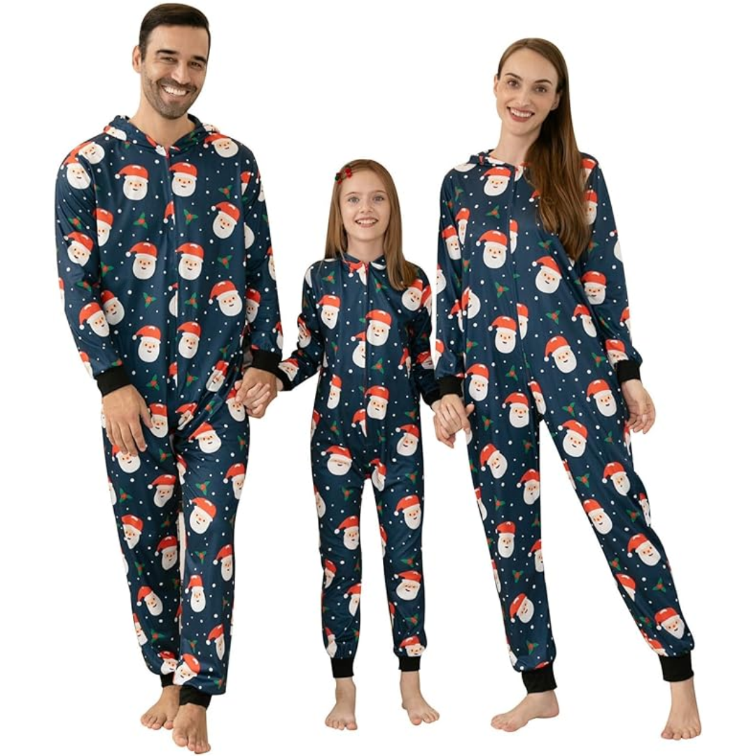 Kerstpyjama Familie | Zachte Stof Gezellig Kerstoutfit - Mode Vibes