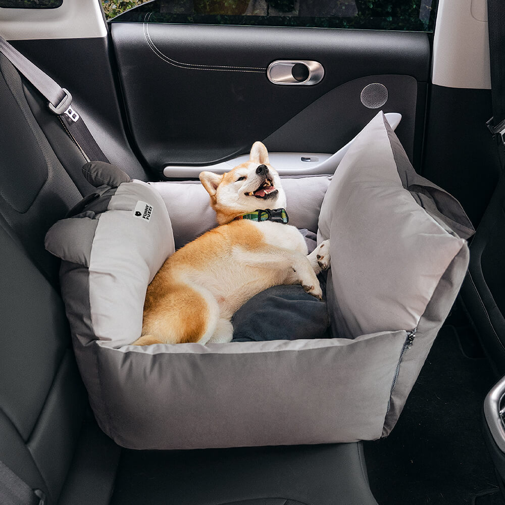 Honden Autobed BearBuddy - Comfortabele Hondenbed voor Auto